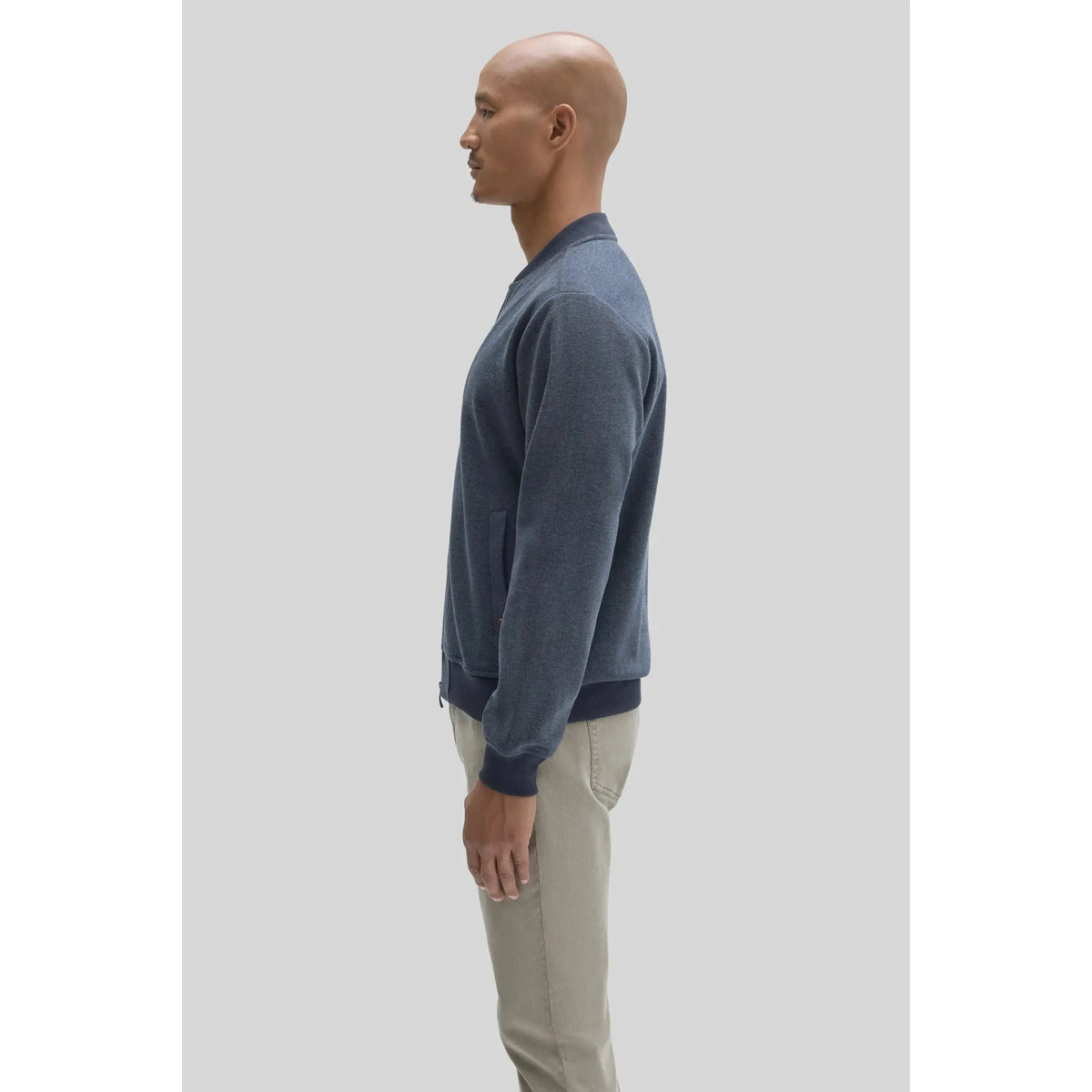 PATRICIO BB COLLAR JACKET-MENS LIGHTWEIGHT COATS & JACKETS-ROBERT BARAKETT-JB Evans Fashions & Footwear