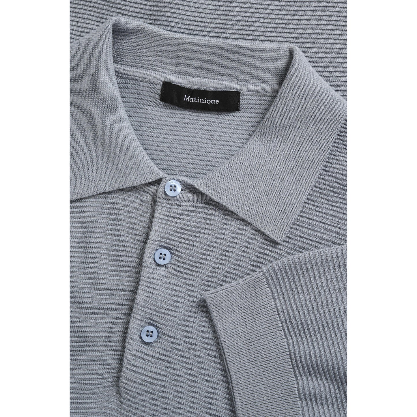 POLO BB RIBBED KNIT-LADIES T-SHIRTS & TANKS-MATINIQUE-JB Evans Fashions & Footwear