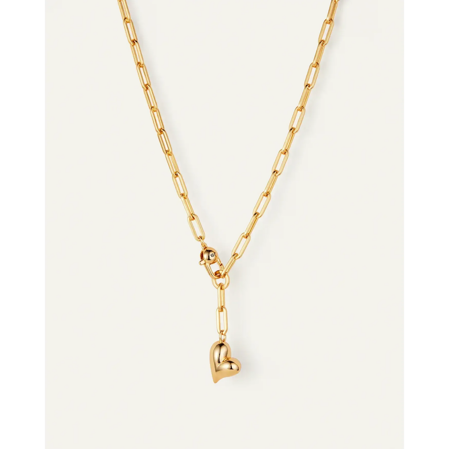 PUFFY HEART NECKLACE-LADIES ACCESSORIES-JENNY BIRD-JB Evans Fashions & Footwear