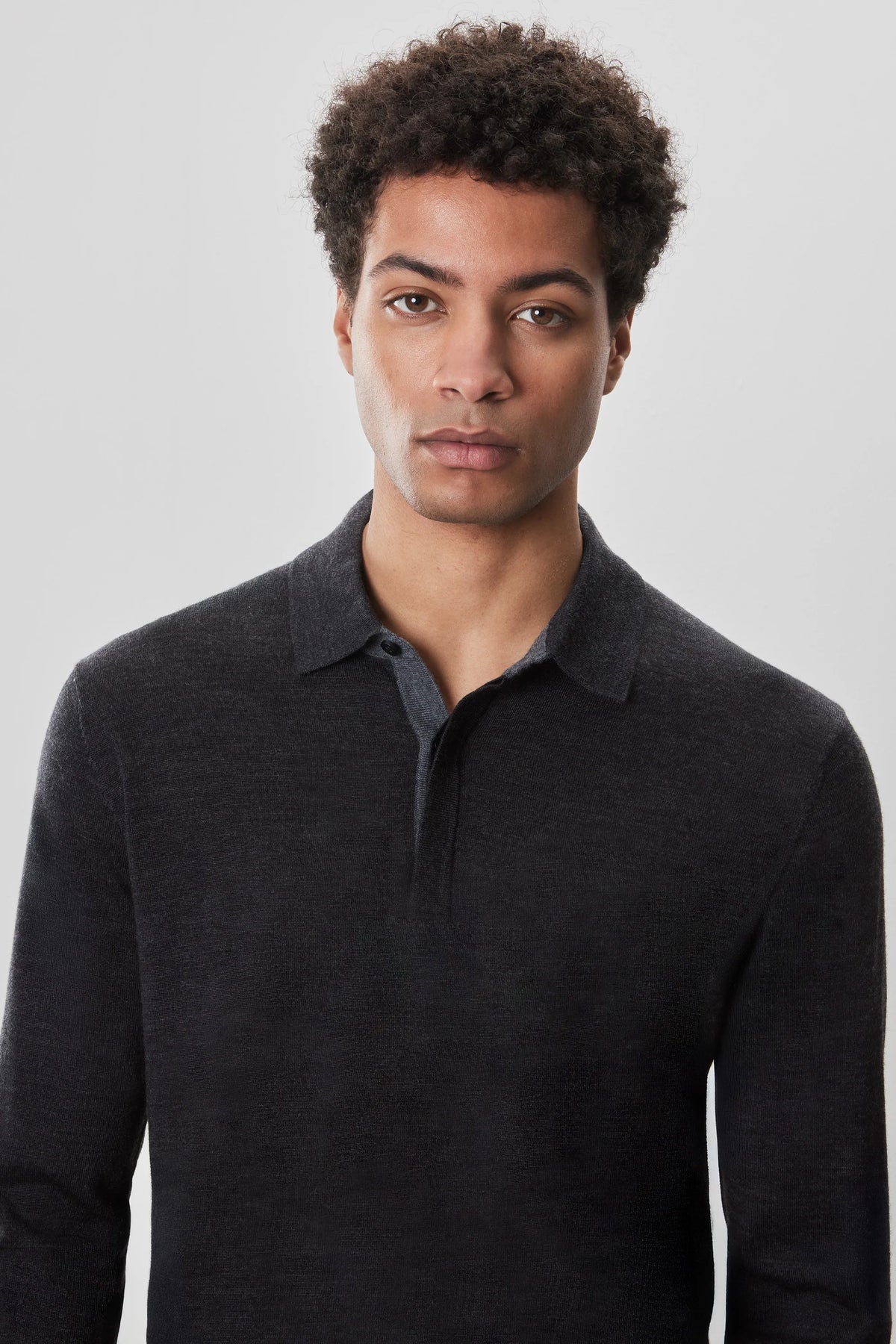 THOMAS LS MERINO POLO