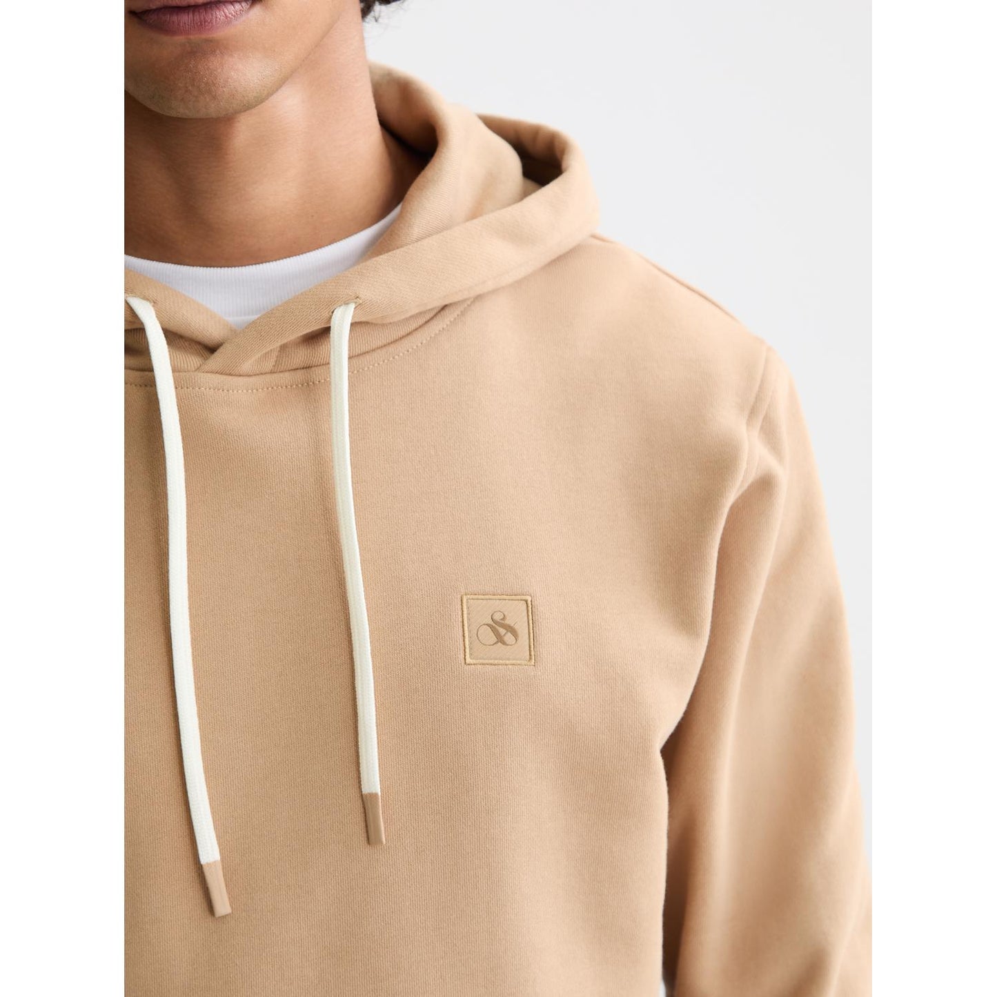 REG FIT HOODIE-MENS SWEATERS & KNITS-SCOTCH & SODA-JB Evans Fashions & Footwear