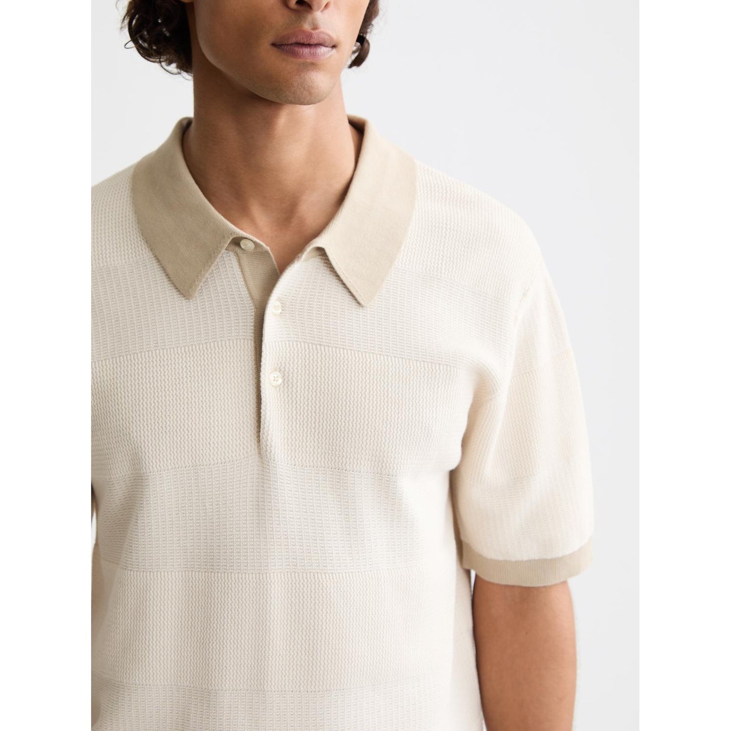 REGULAR FIT KNIT POLO TONO ON TONE-MENS T-SHIRTS & POLO'S-SCOTCH & SODA-JB Evans Fashions & Footwear
