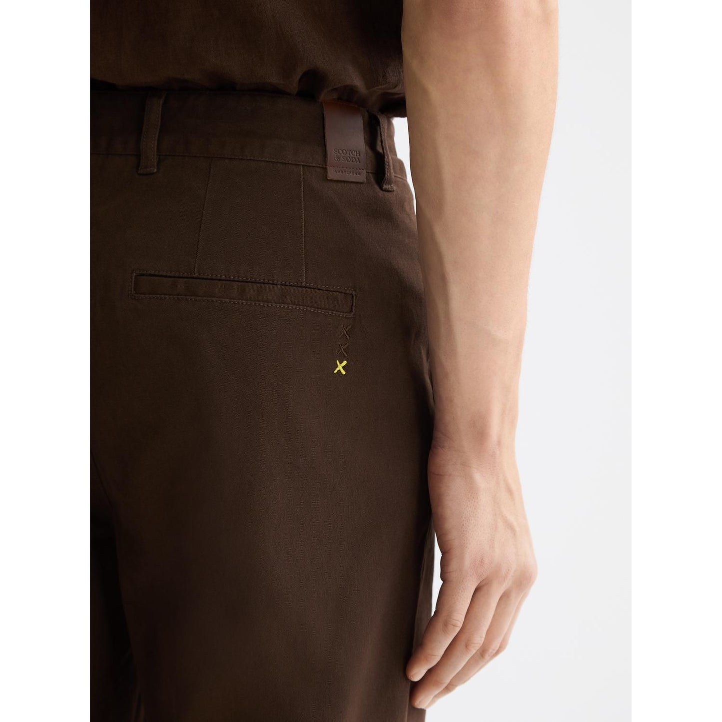 SEASONAL CORE DRIFT WASHED CHINO-MENS PANTS-SCOTCH & SODA-JB Evans Fashions & Footwear