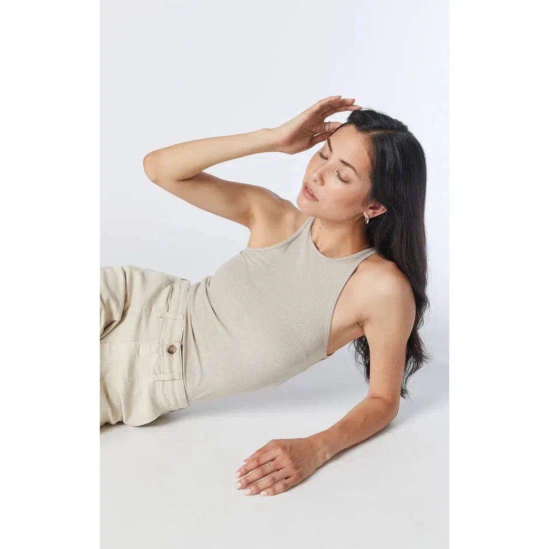 SHELIA PUMICA STONE TWILL-LADIES PANTS-MAVI-JB Evans Fashions & Footwear