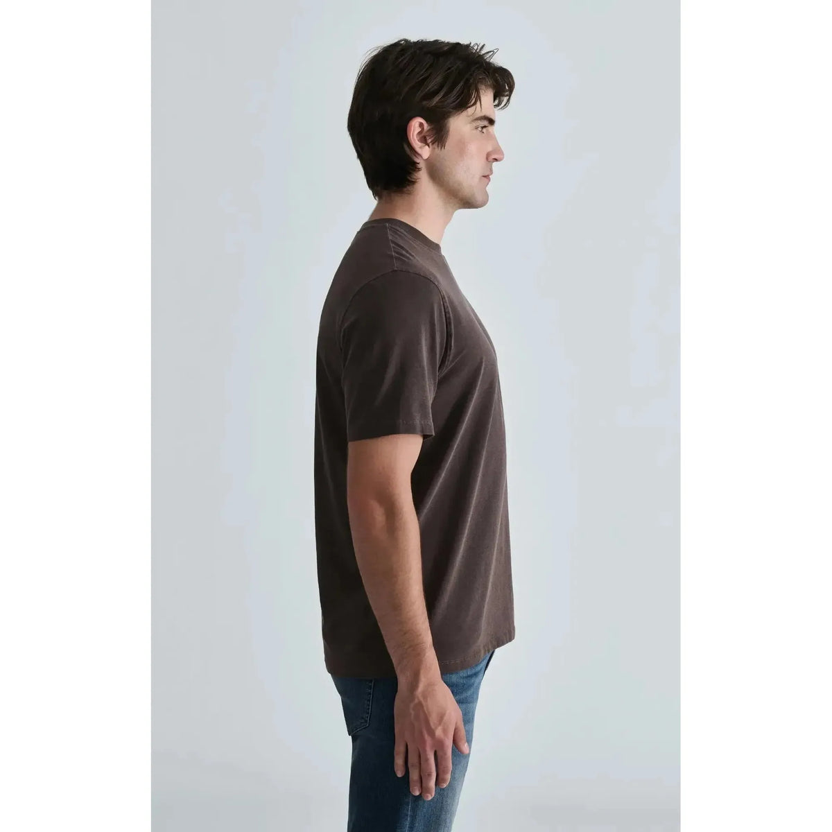 SHORT SLEEVE TEE IN JAVA-MENS T-SHIRTS & POLO'S-MAVI-JB Evans Fashions & Footwear