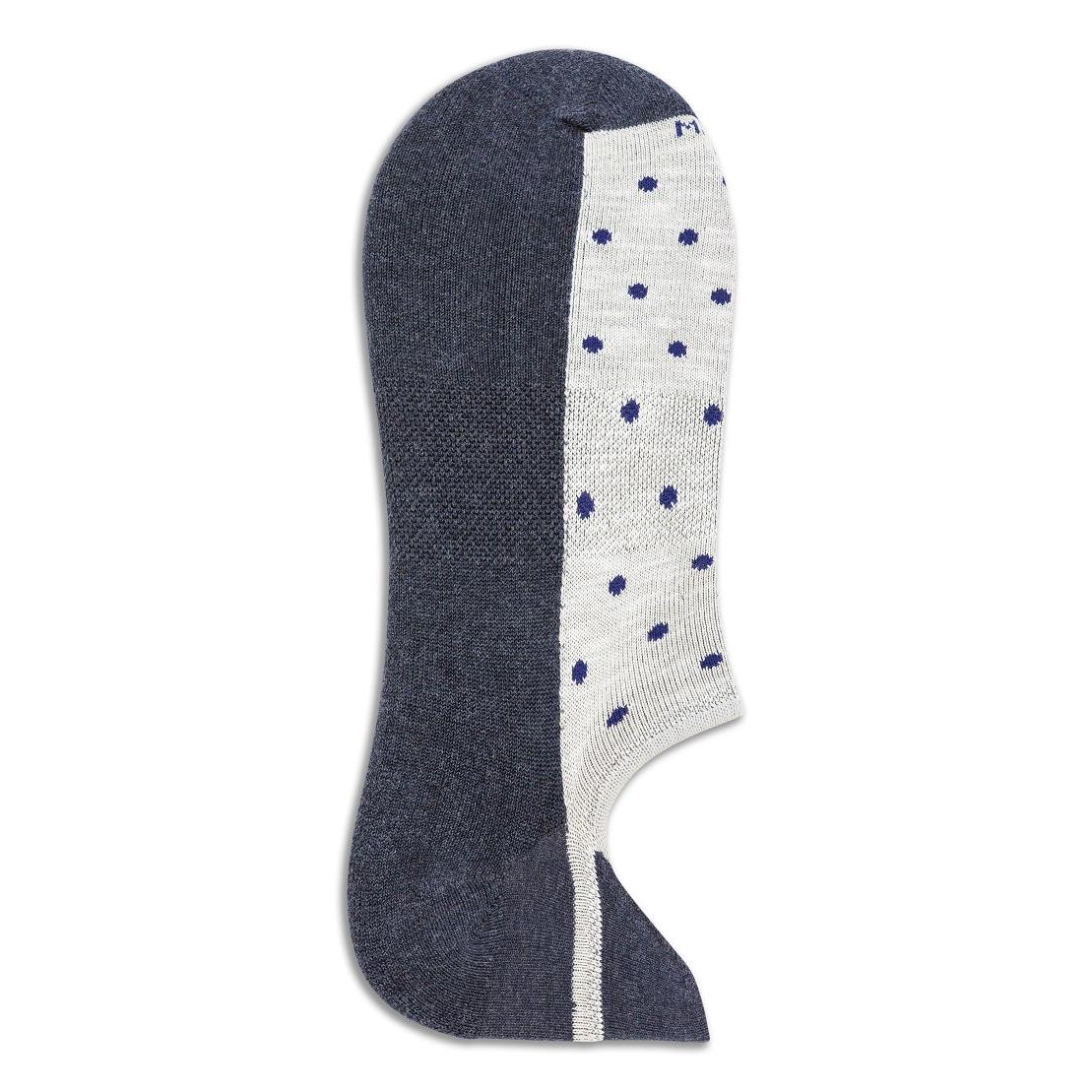 SNEAKER SOCK WITH DOT-MENS SOCKS-MARCOLIANI-JB Evans Fashions & Footwear