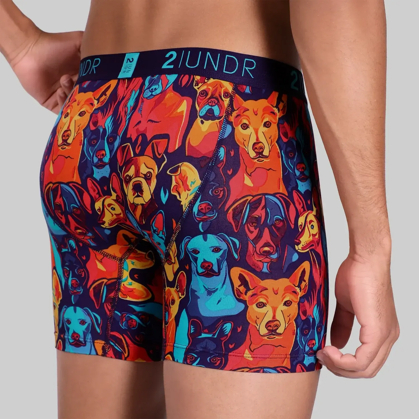SWING SHIFT 6" BOXER BRIEF - MANS BEST FRIEND-MENS UNDERWEAR-2UNDR-JB Evans Fashions & Footwear