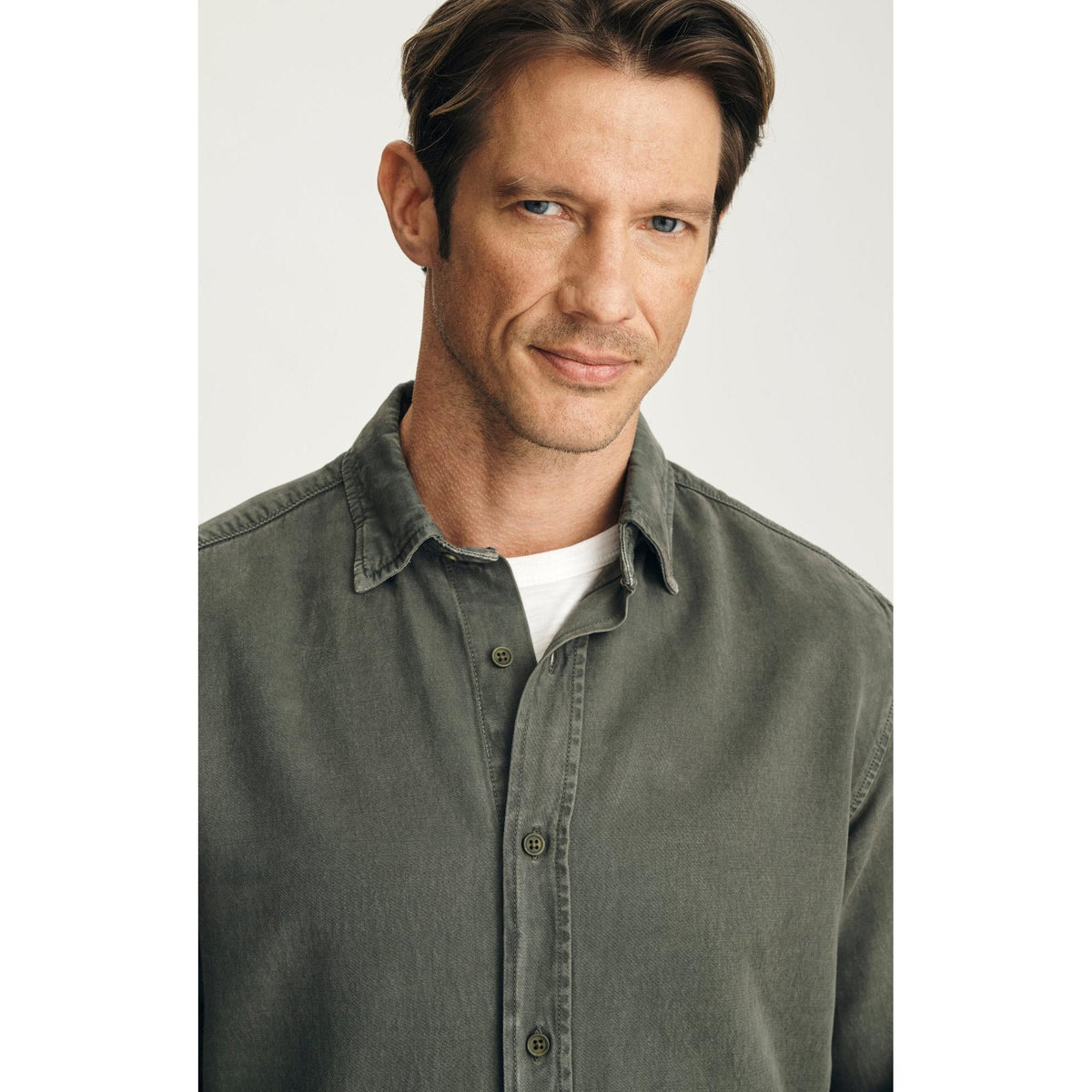 TENCEL BLEND SHIRT-MENS SHIRTS-34 HERITAGE-JB Evans Fashions & Footwear