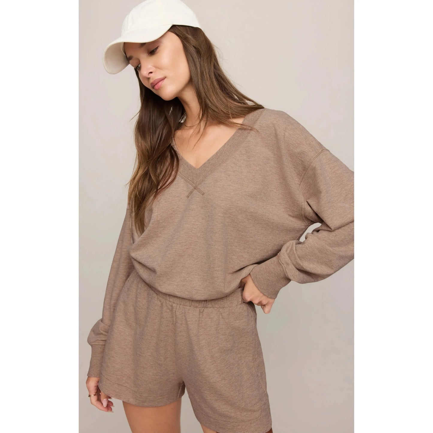 THE EVERYDAY V-NECK-LADIES LOUNGE & SLEEPWEAR-Z SUPPLY-JB Evans Fashions & Footwear