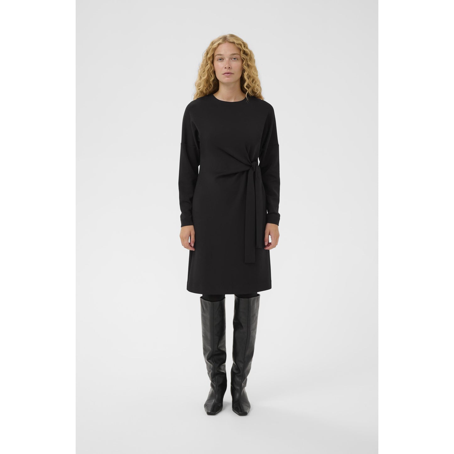 TRI VINCENT KNOT DRESS-LADIES DRESSES & JUMPERS-INWEAR-JB Evans Fashions & Footwear