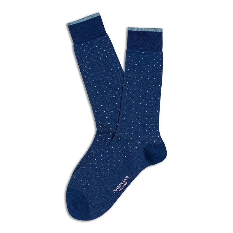 VARESE PIN DOT-MENS SOCKS-MARCOLIANI-JB Evans Fashions & Footwear
