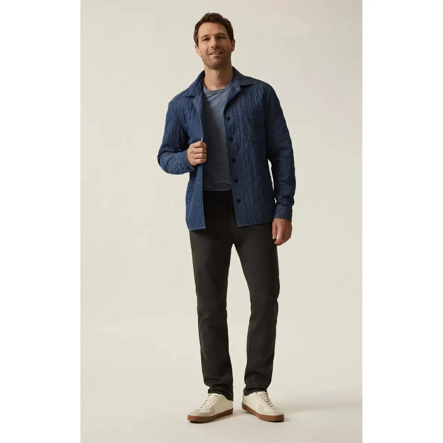 VERONA DARK GREY FLYER-MENS PANTS-34 HERITAGE-JB Evans Fashions & Footwear