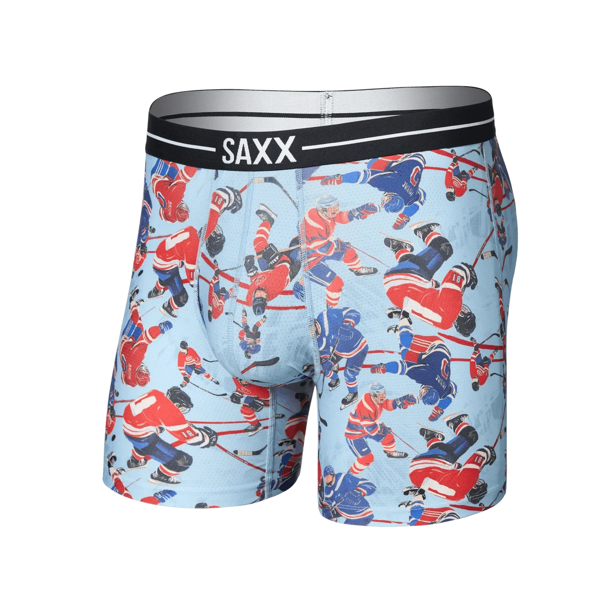 VOLT BREATHABLE MESH BOXER BRIEF-MENS UNDERWEAR-SAXX UNDERWEAR-JB Evans Fashions & Footwear