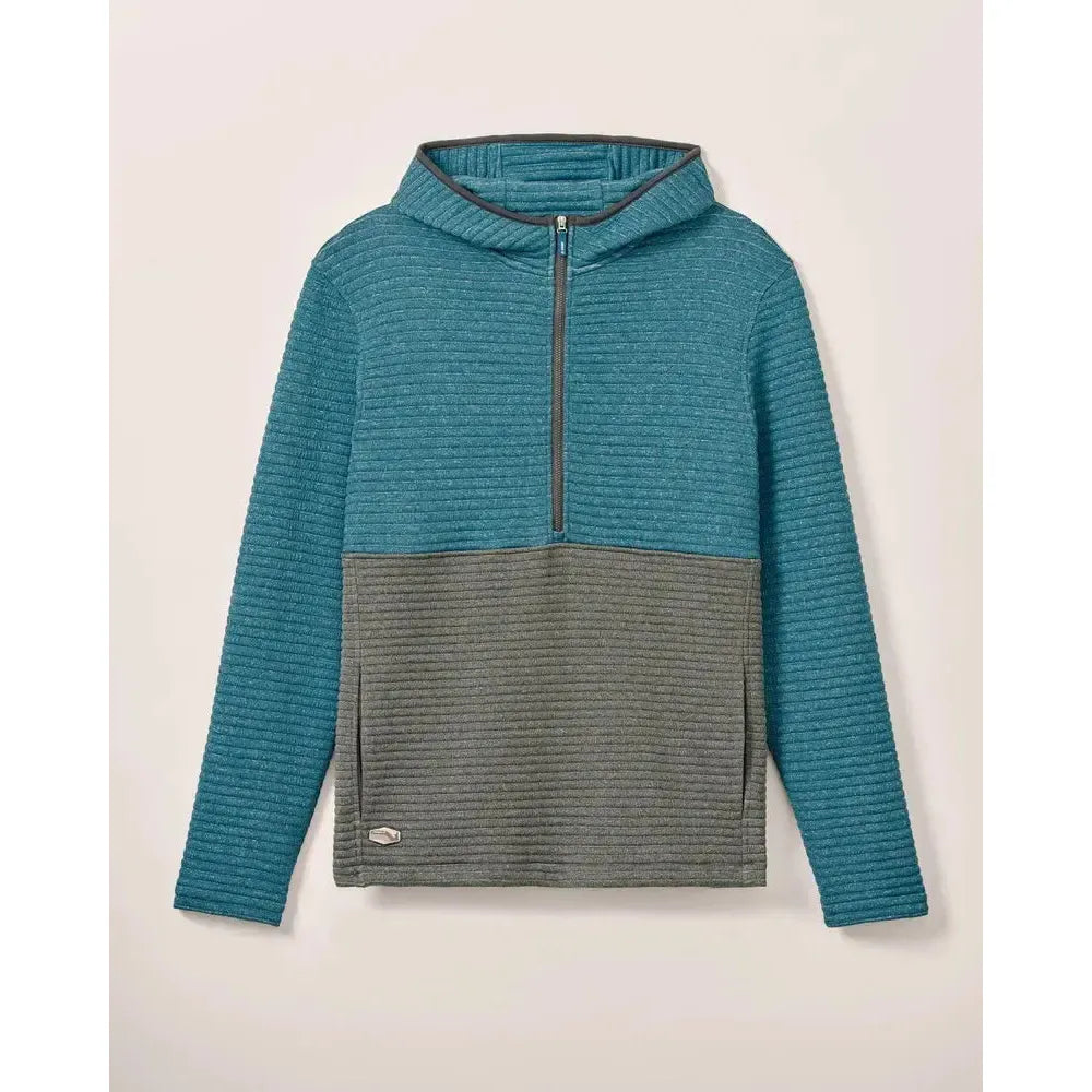 WERNER 1/4 ZIP WITH HOOD-MENS SWEATERS & KNITS-JOHNNIE-O-JB Evans Fashions & Footwear