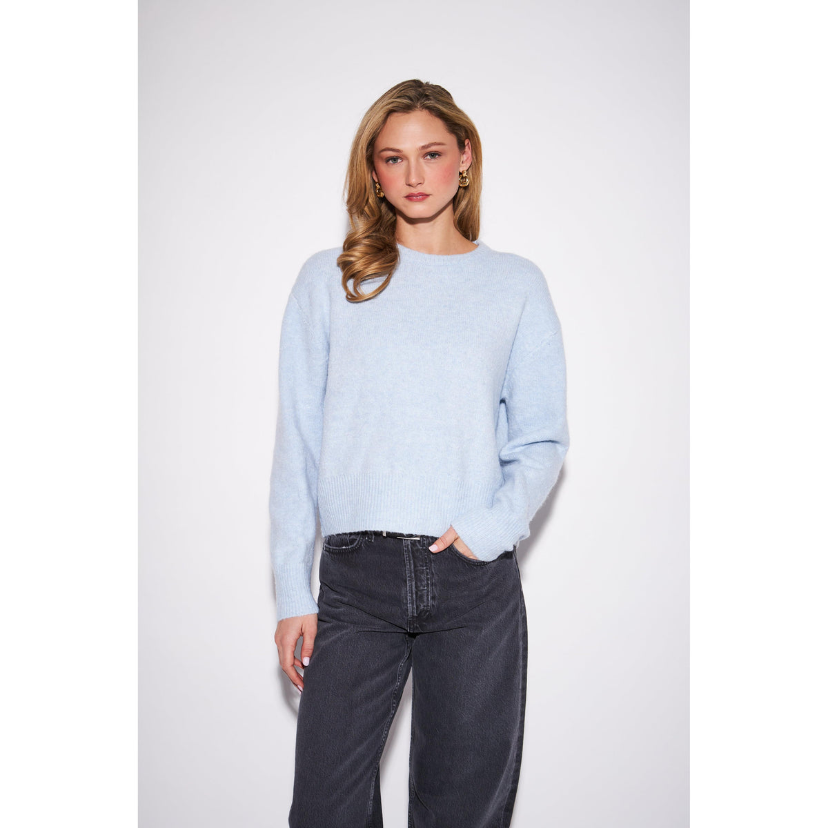 WILFRED CREWNECK SWEATER-LADIES SWEATERS & KNITS-JOHN & JENN-JB Evans Fashions & Footwear