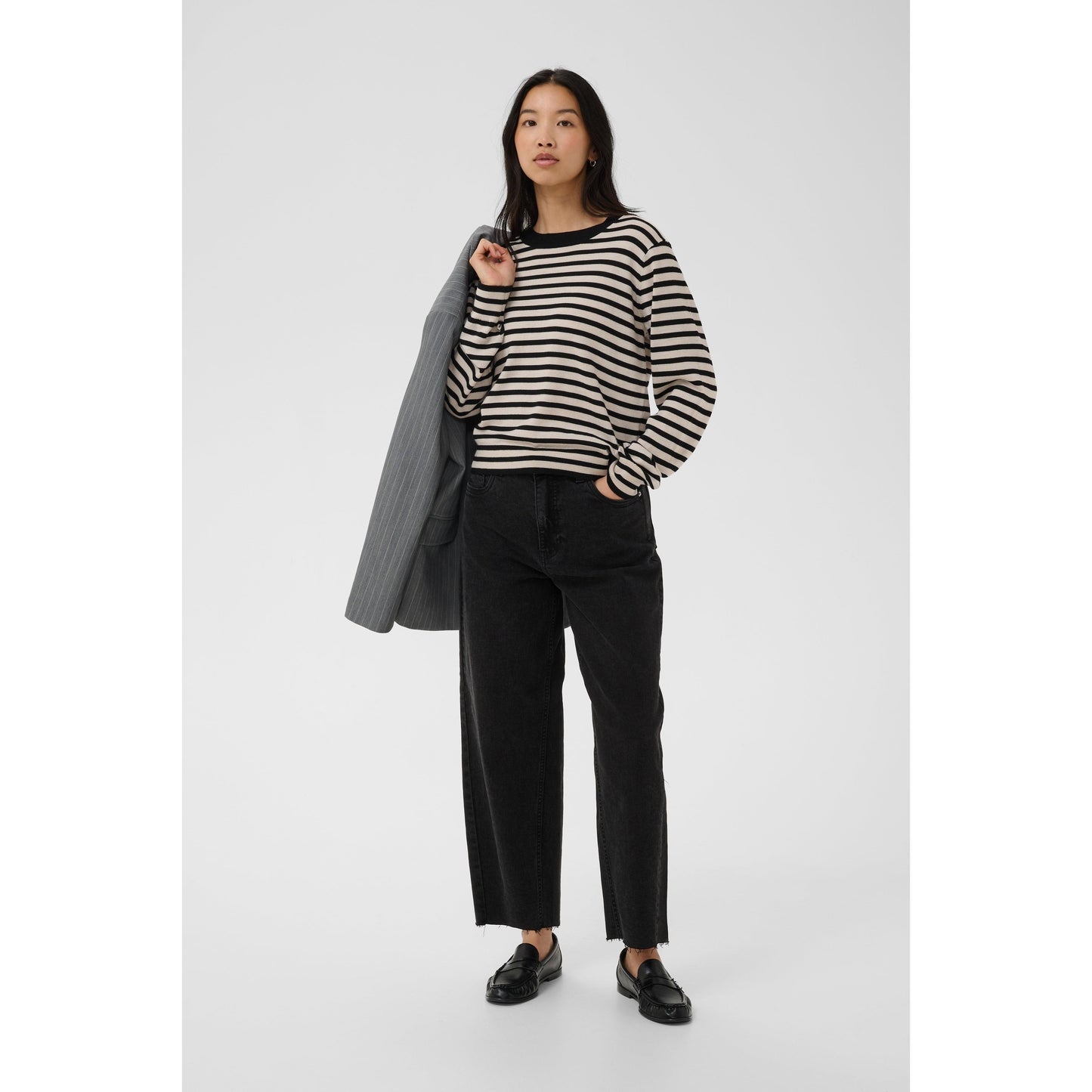 YONA CREW NECK SWEATER-LADIES SWEATERS & KNITS-PART TWO-JB Evans Fashions & Footwear