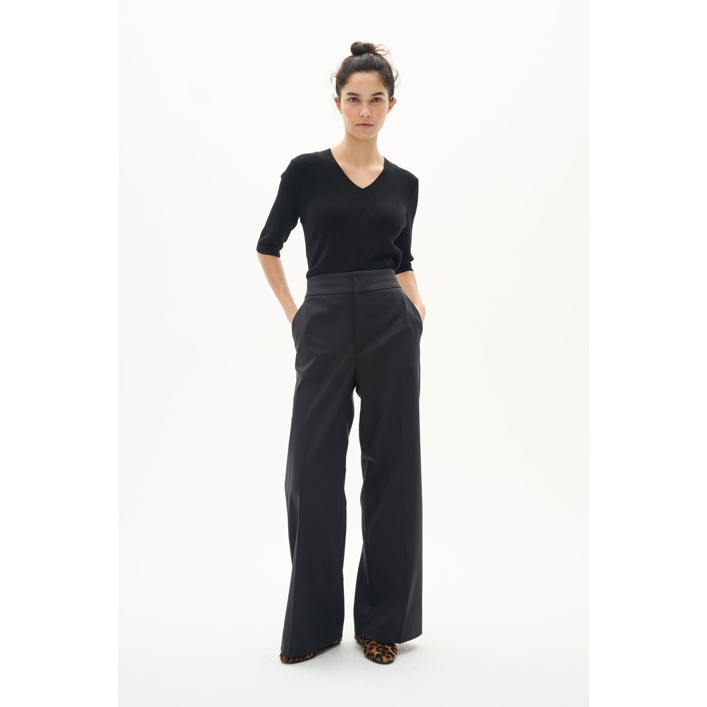 ZELLAIW WIDE PANT-LADIES DRESS PANTS-INWEAR-JB Evans Fashions & Footwear