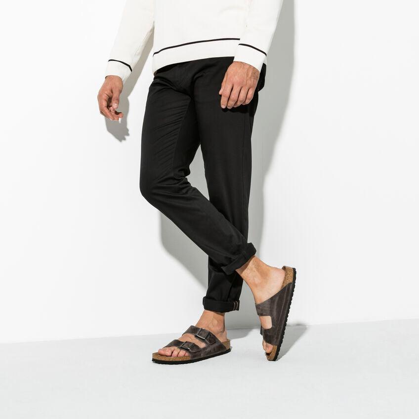 ARIZONA OILED SOFT FOOTBED REGULAR IRON-SANDALS-BIRKENSTOCK-JB Evans Fashions & Footwear