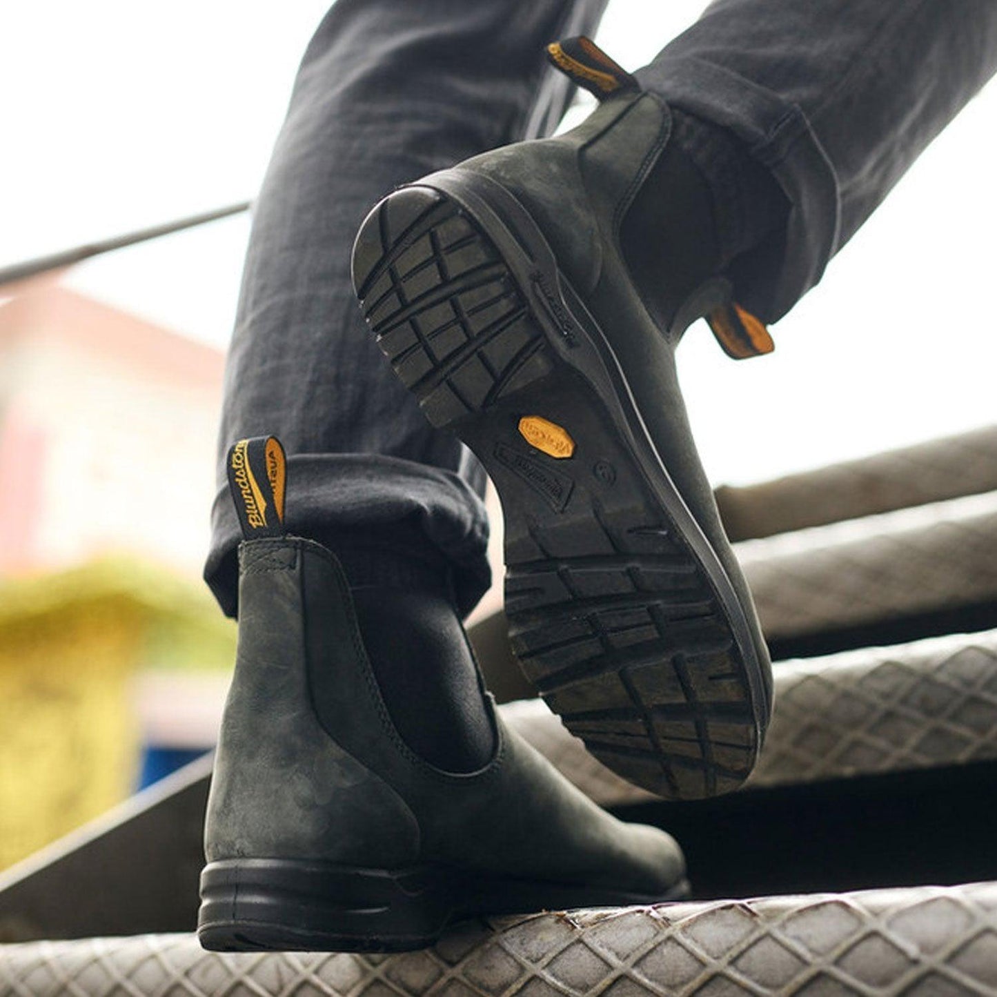 BLUNDSTONE ALL TERRAIN RUSTIC BLACK-UNISEX BOOTS-BLUNDSTONE-JB Evans Fashions & Footwear