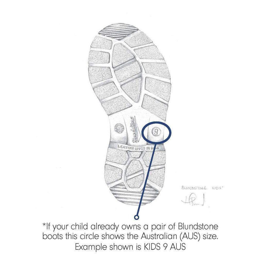 BLUNDSTONE KIDS ANTIQUE BROWN-YOUTH-BLUNDSTONE-JB Evans Fashions & Footwear