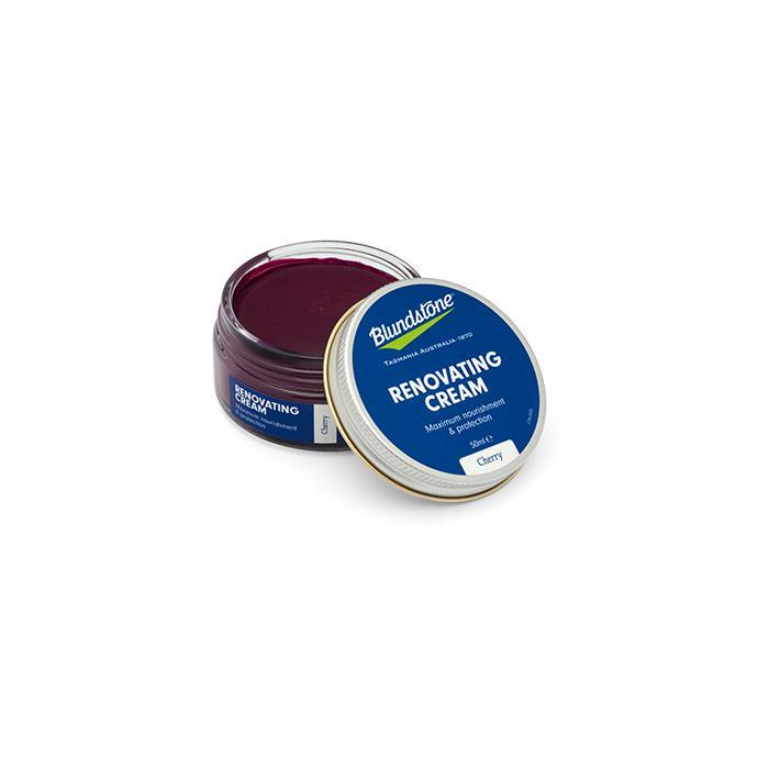 BLUNDSTONE RENOVATING CREAM-POLISH-BRENCREAM-POLISHCHERRY-SHOE CARE-BLUNDSTONE-JB Evans Fashions & Footwear
