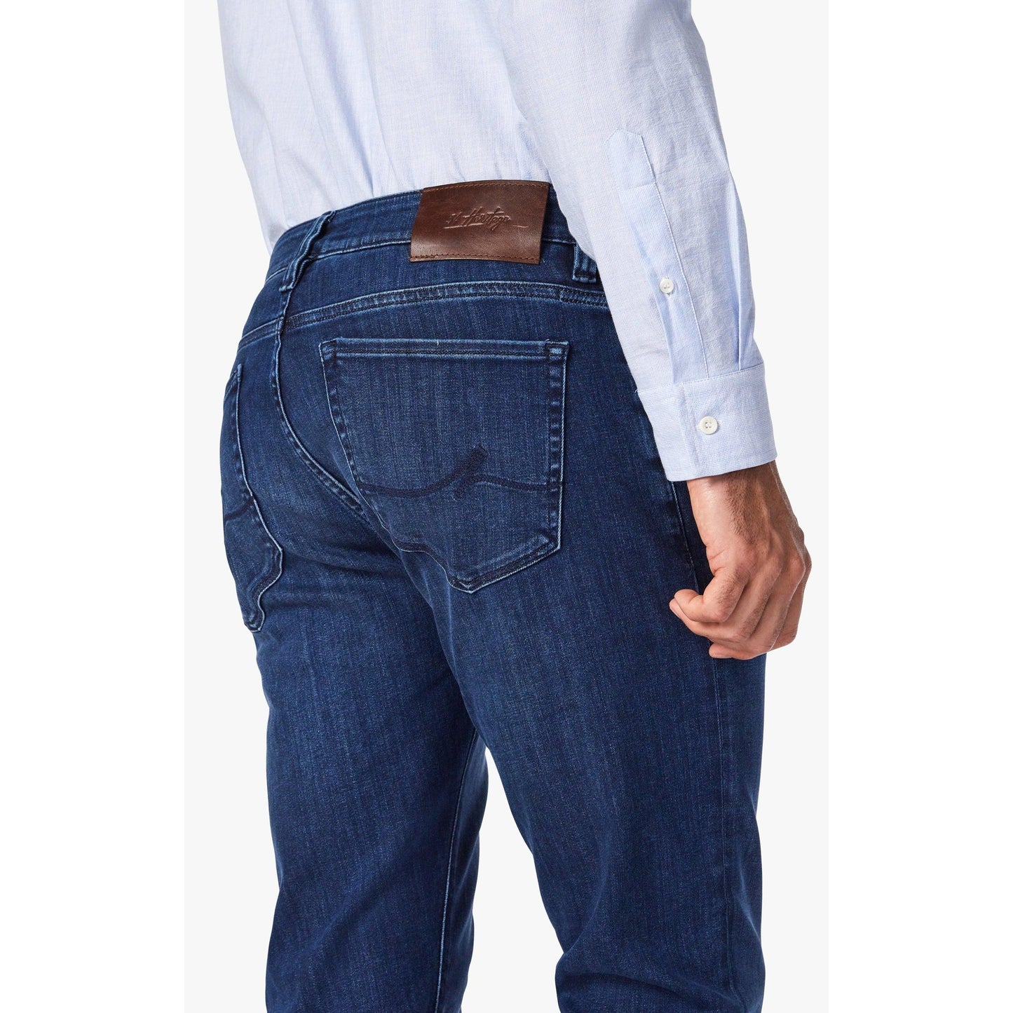 COOL MID INDIGO URBAN-MENS DENIM-34 HERITAGE-JB Evans Fashions & Footwear