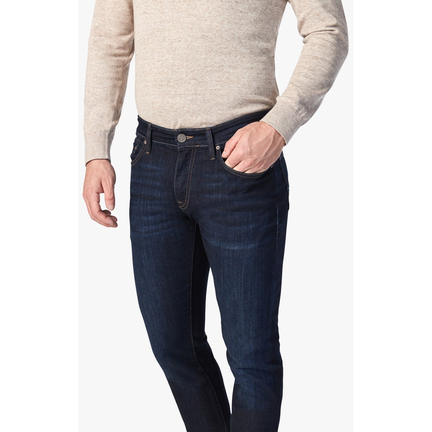COURAGE RINSE BRUSHED SOFT-MENS DENIM-34 HERITAGE-JB Evans Fashions & Footwear