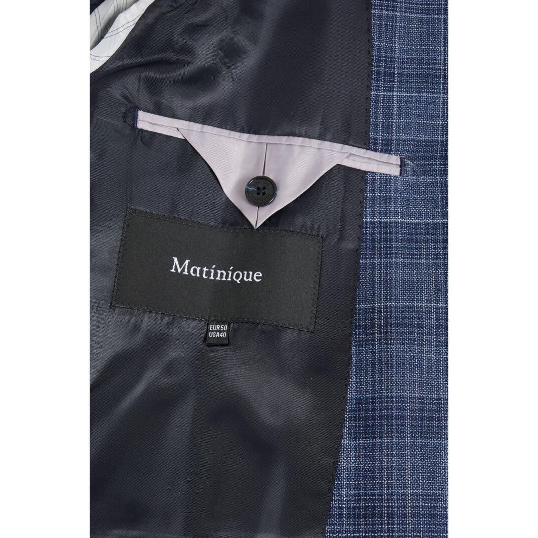 GEORGE CHECK BLAZER-MENS SPORT JACKETS-MATINIQUE-JB Evans Fashions & Footwear