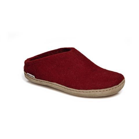 GLERUP SLIP ON LEATHER SOLE-UNISEX SLIPPERS-GLERUPS-JB Evans Fashions & Footwear