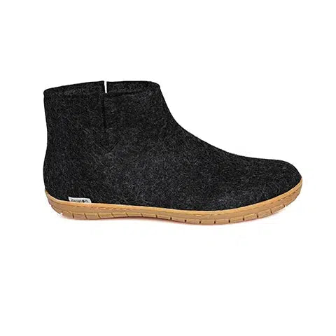 GLERUPS BOOT HONEY RUBBER CHARCOAL-UNISEX SLIPPERS-GLERUPS-JB Evans Fashions & Footwear