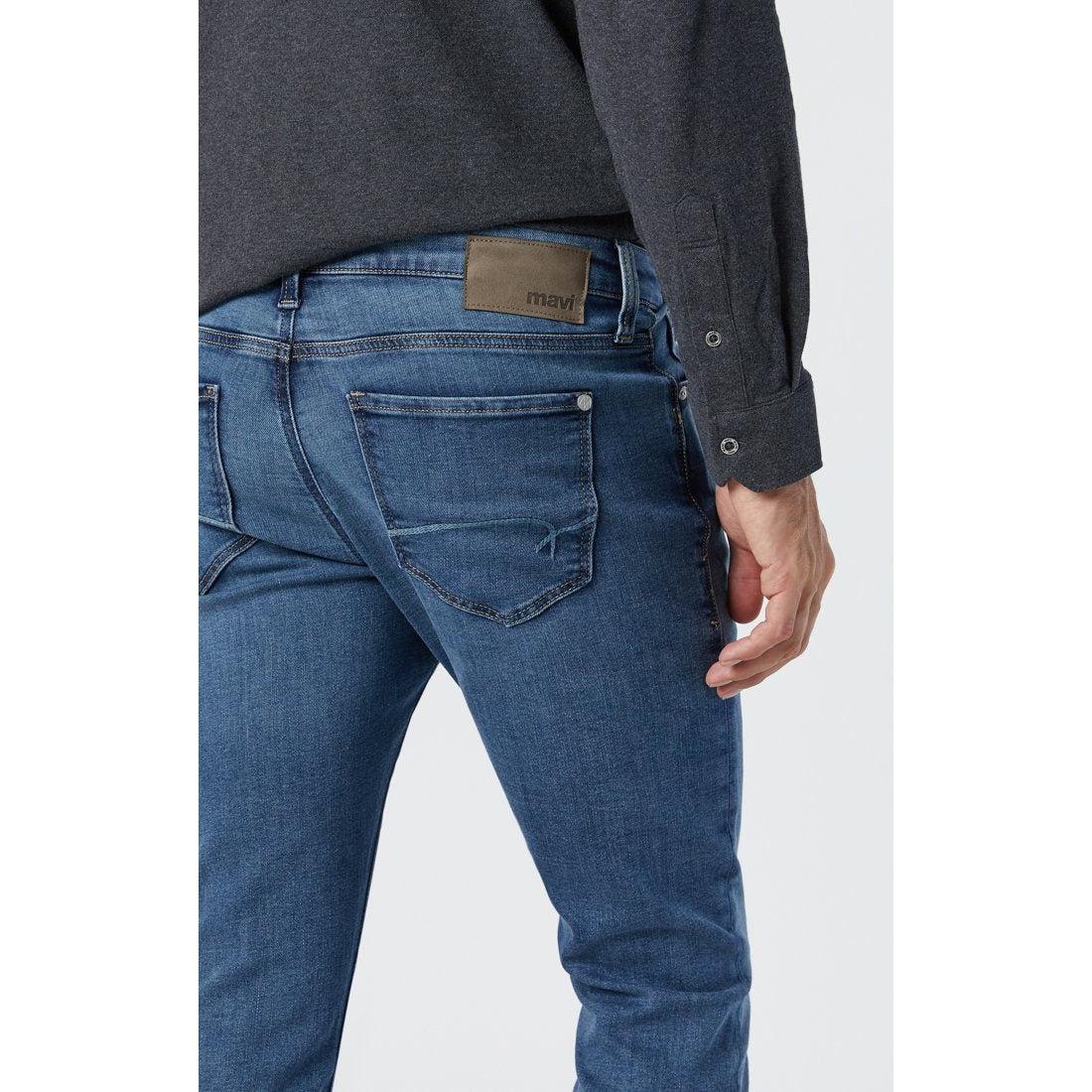 JAKE DARK FOGGY FEATHER BLUE-MENS DENIM-MAVI-JB Evans Fashions & Footwear