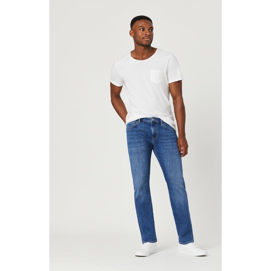 JAKE LIGHT FEATHER BLUE-MENS DENIM-MAVI-JB Evans Fashions & Footwear