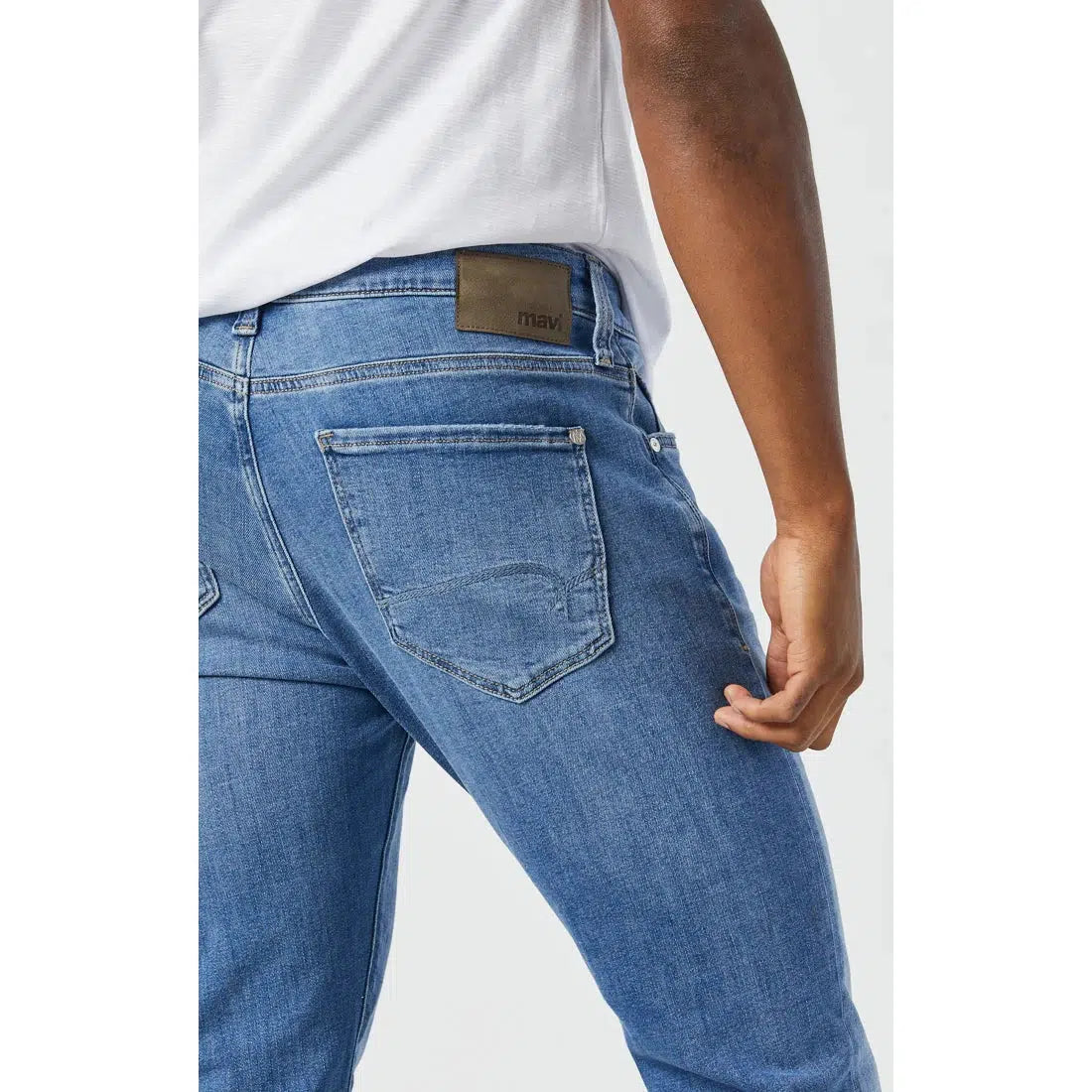 JAKE LT BRUSHED FEATHER BLUE-MENS DENIM-MAVI-JB Evans Fashions & Footwear