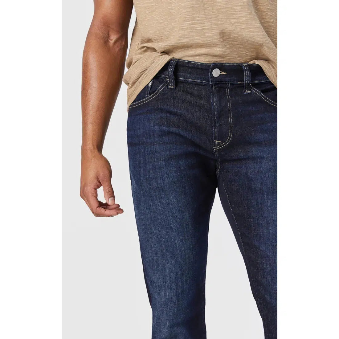 JAKE RINSE BRUSHED FEATHER BLUE-MENS DENIM-MAVI-JB Evans Fashions & Footwear