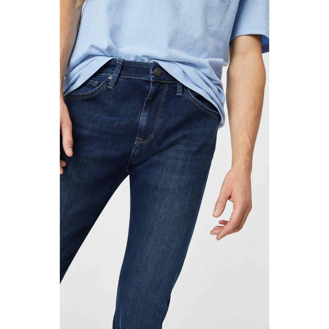 JAMES DARK BLUE SUPERMOVE-MENS DENIM-MAVI-JB Evans Fashions & Footwear