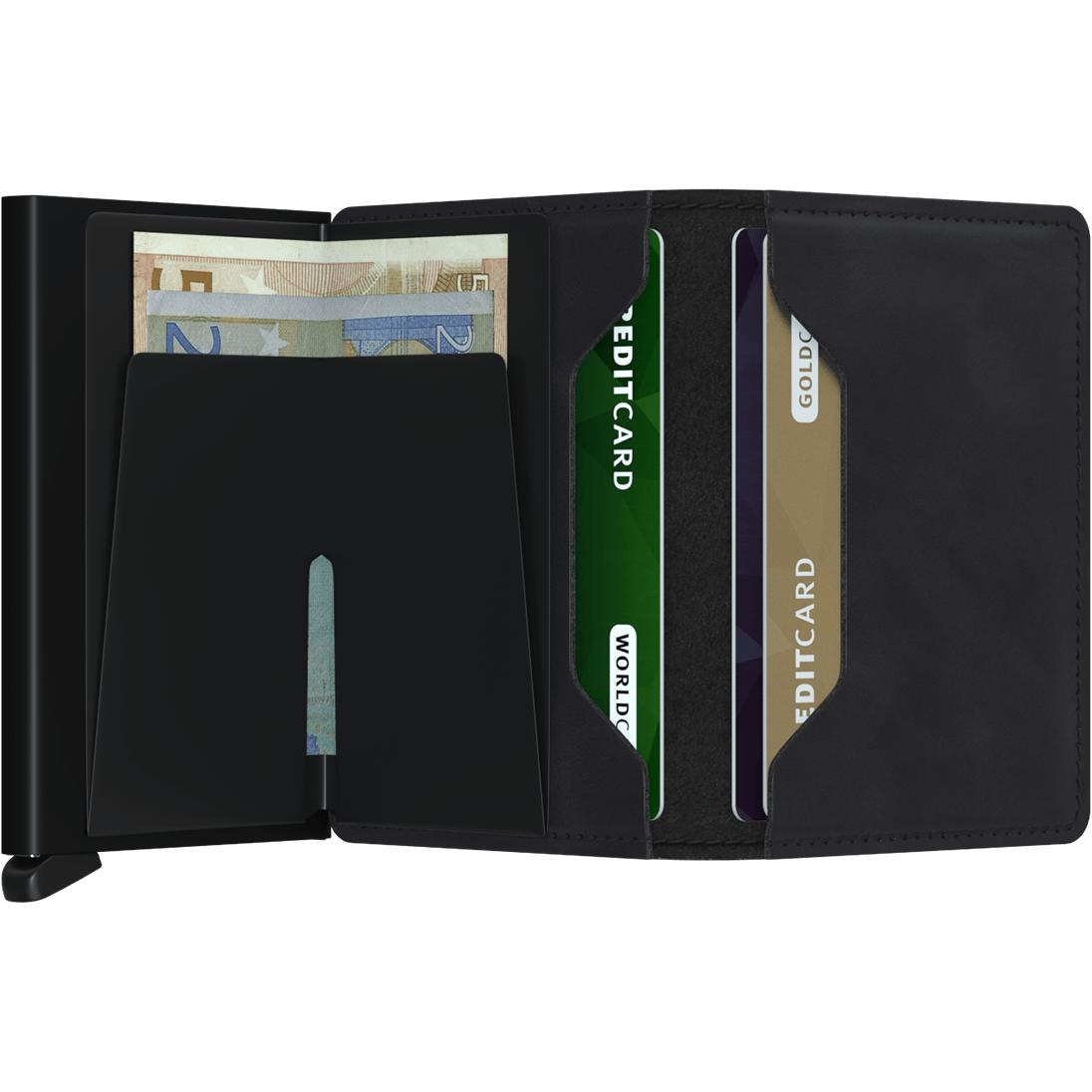 SLIMWALLET MATTE BLACK-MENS WALLETS-SECRID-JB Evans Fashions & Footwear