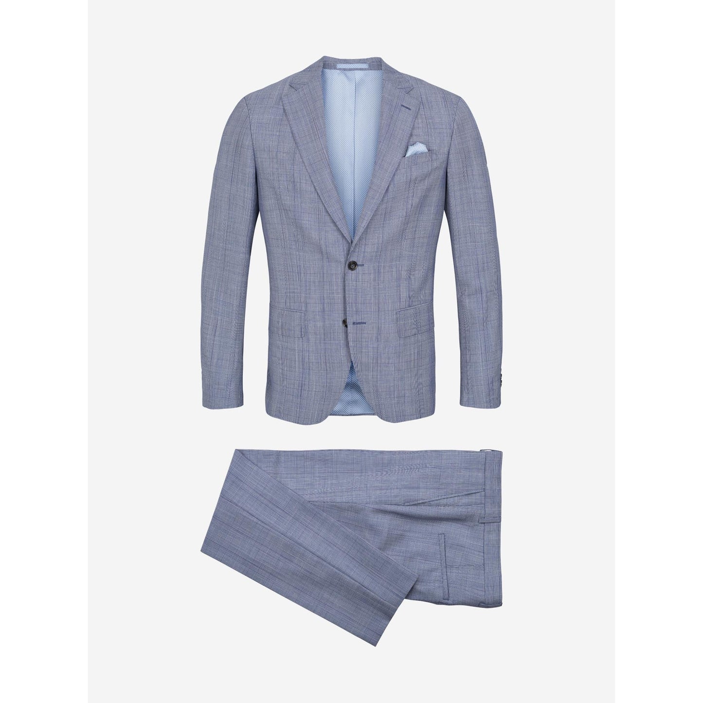 STAR NAPOLI CRAIG PRINCE OF WALES-MENS SUITS-SAND-JB Evans Fashions & Footwear