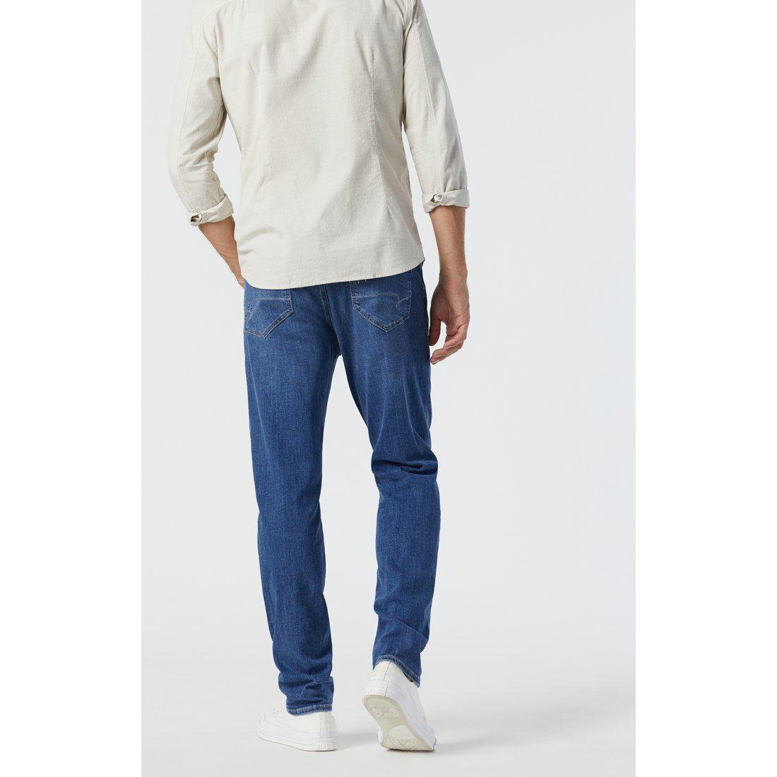 STEVE MID FOGGY FEATHER BLUE-MENS DENIM-MAVI-JB Evans Fashions & Footwear