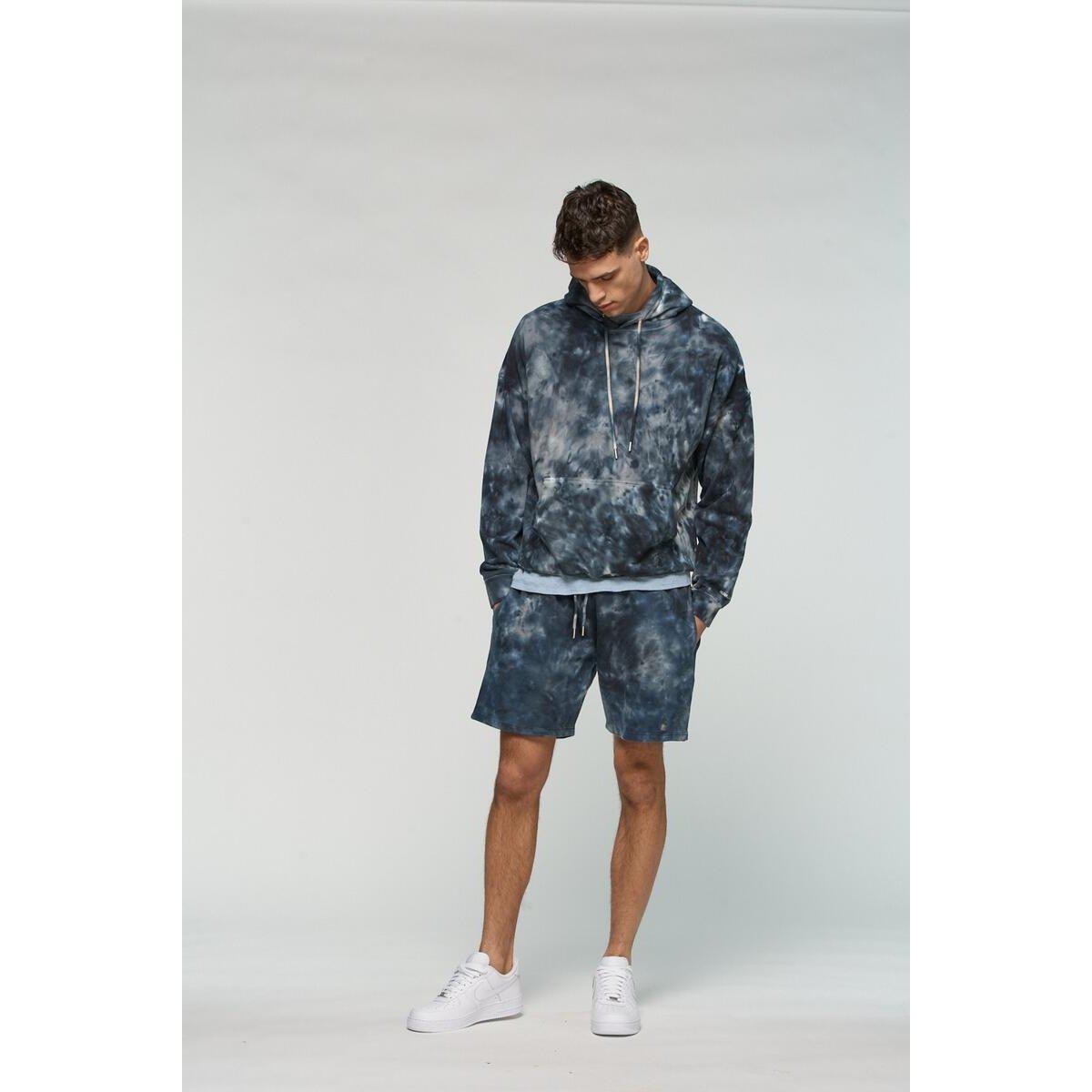 TIE DYE SWEATSHORTS-MENS SHORTS & SWIM-KUWALLA-JB Evans Fashions & Footwear