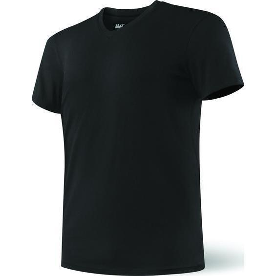 UNDERCOVER SS V-NECK BLACK-SXTV19-BLK-MEDBLK-MENS T-SHIRTS & POLO'S-SAXX UNDERWEAR-JB Evans Fashions & Footwear