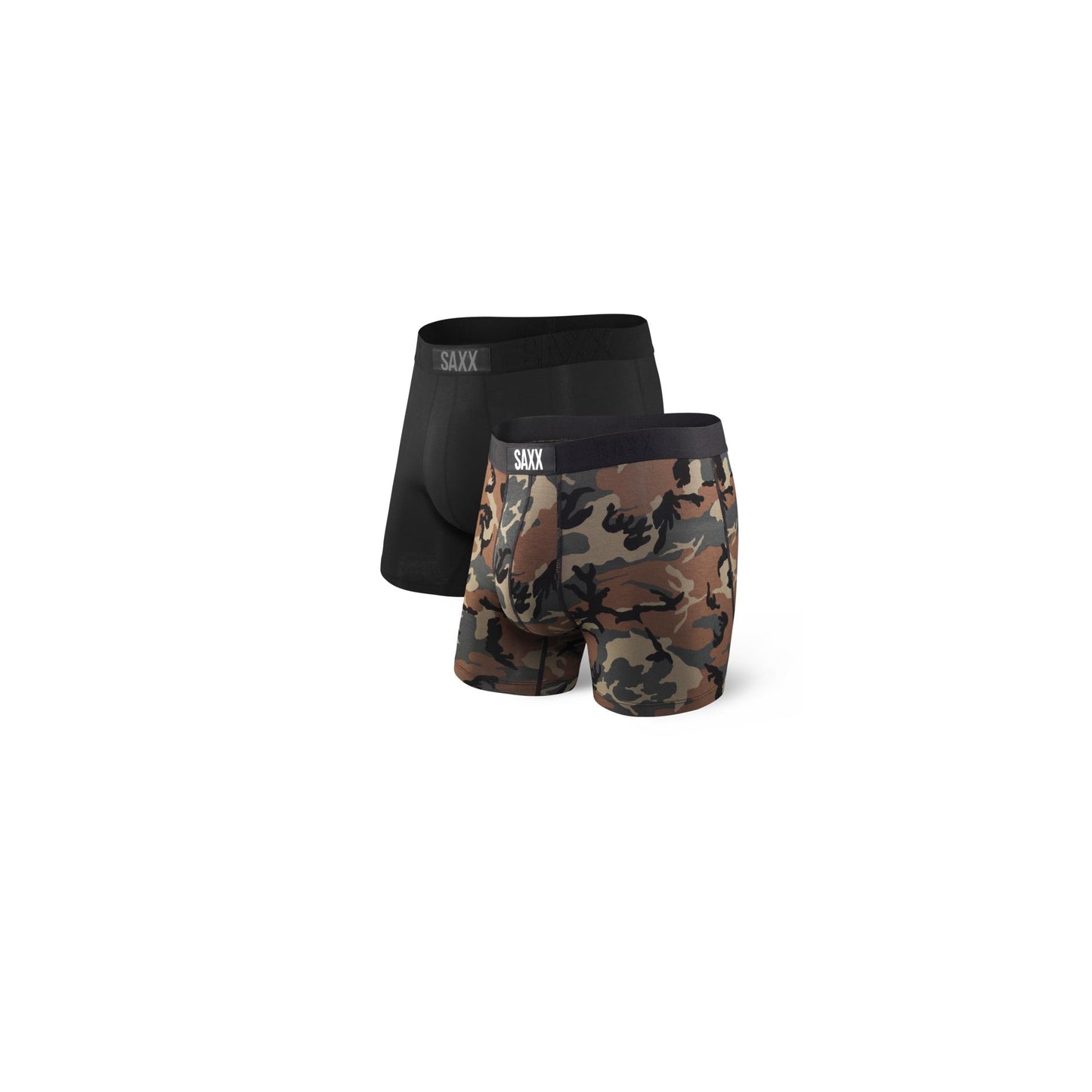 VIBE 2PACK WOOD CAMO-MENS UNDERWEAR-SAXX UNDERWEAR-JB Evans Fashions & Footwear
