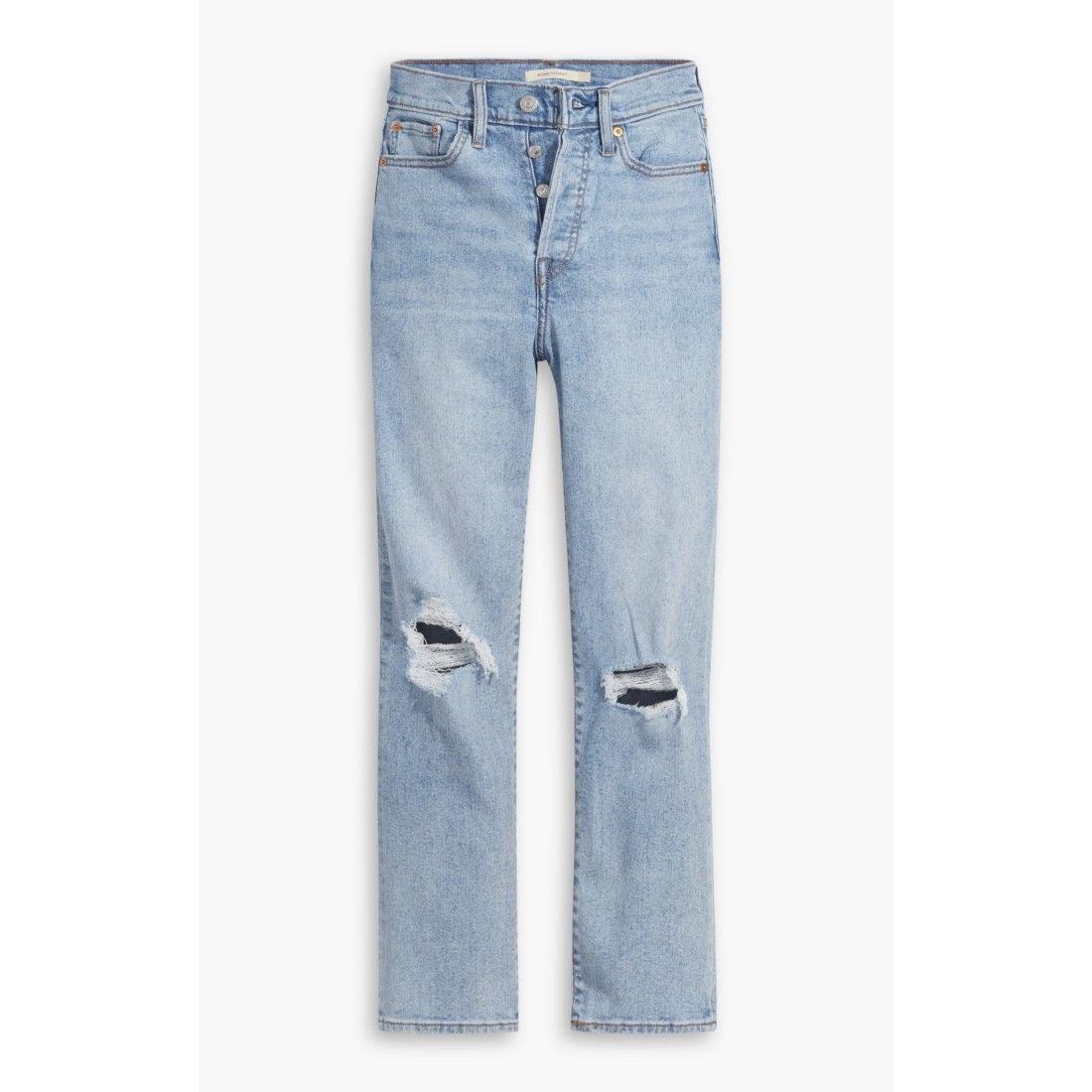 WEDGIE STRAIGHT BRIDGE OF BELLFLOWER-LADIES DENIM-LEVIS-JB Evans Fashions & Footwear