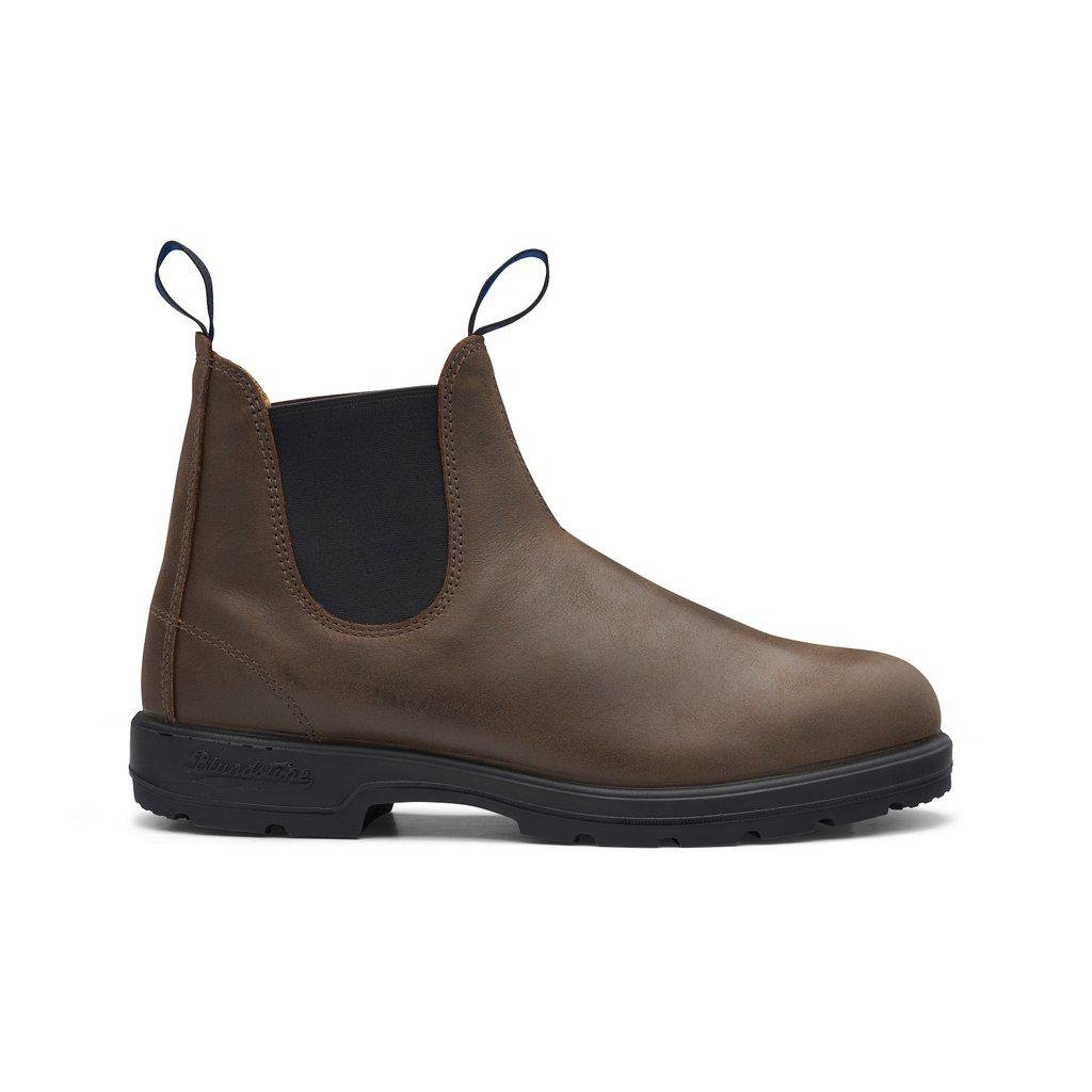WINTER ROUND TOE ANTIQUE BROWN-UNISEX BOOTS-BLUNDSTONE-JB Evans Fashions & Footwear