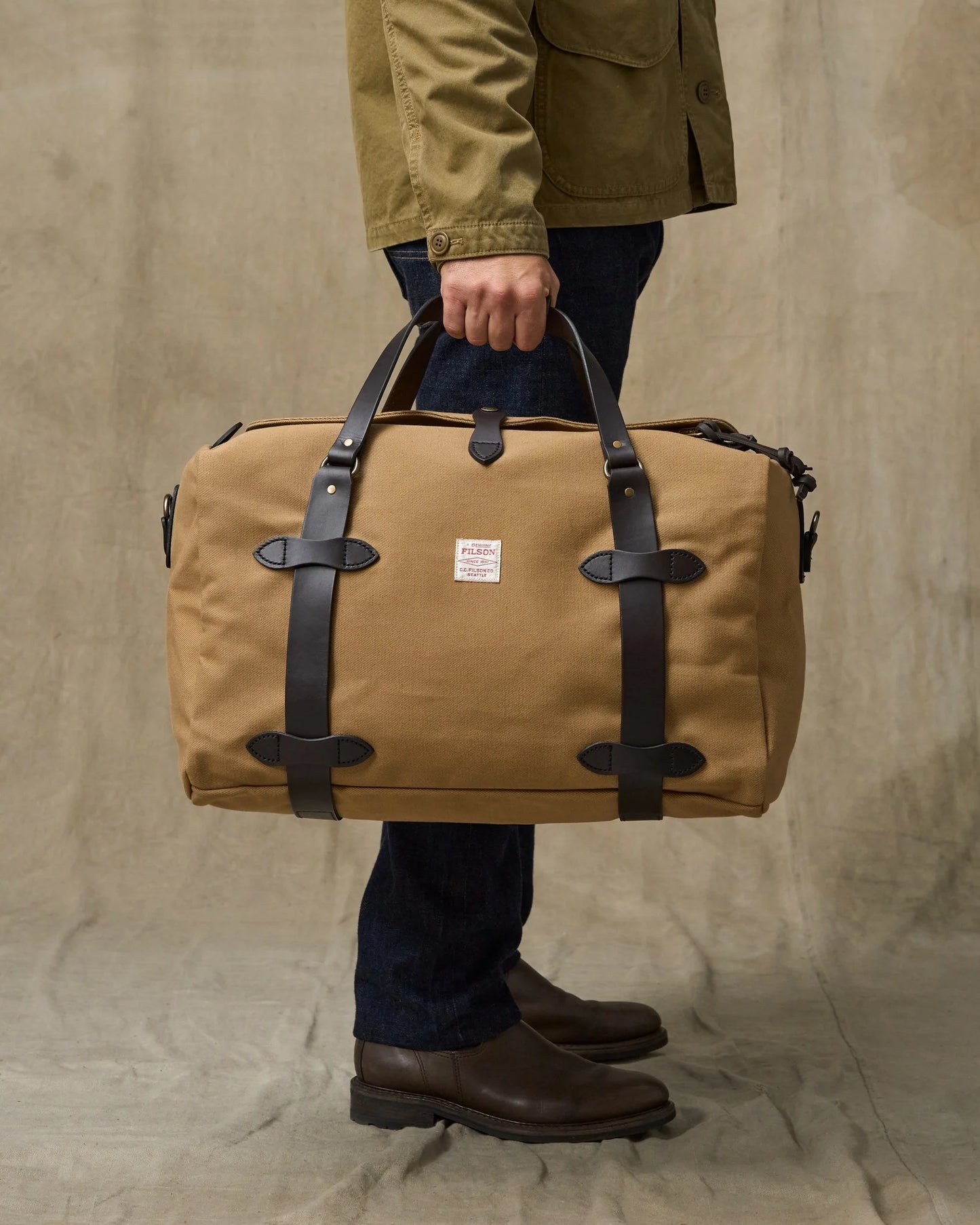 MEDIUM DUFFLE TAN