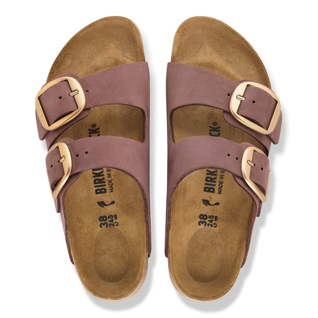 ARIZONA BIG BUCKLE NUBUCK PEPPER