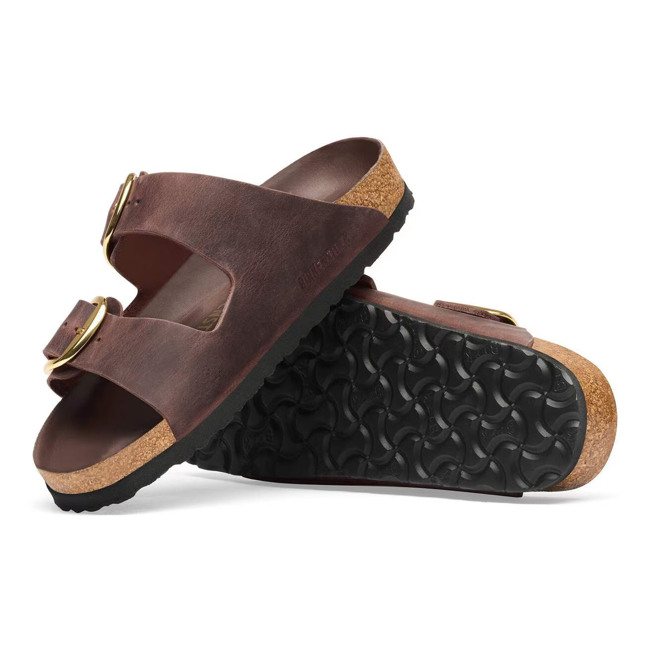 ARIZONA BIG BUCKLE OILED LEATHER HABANA N
