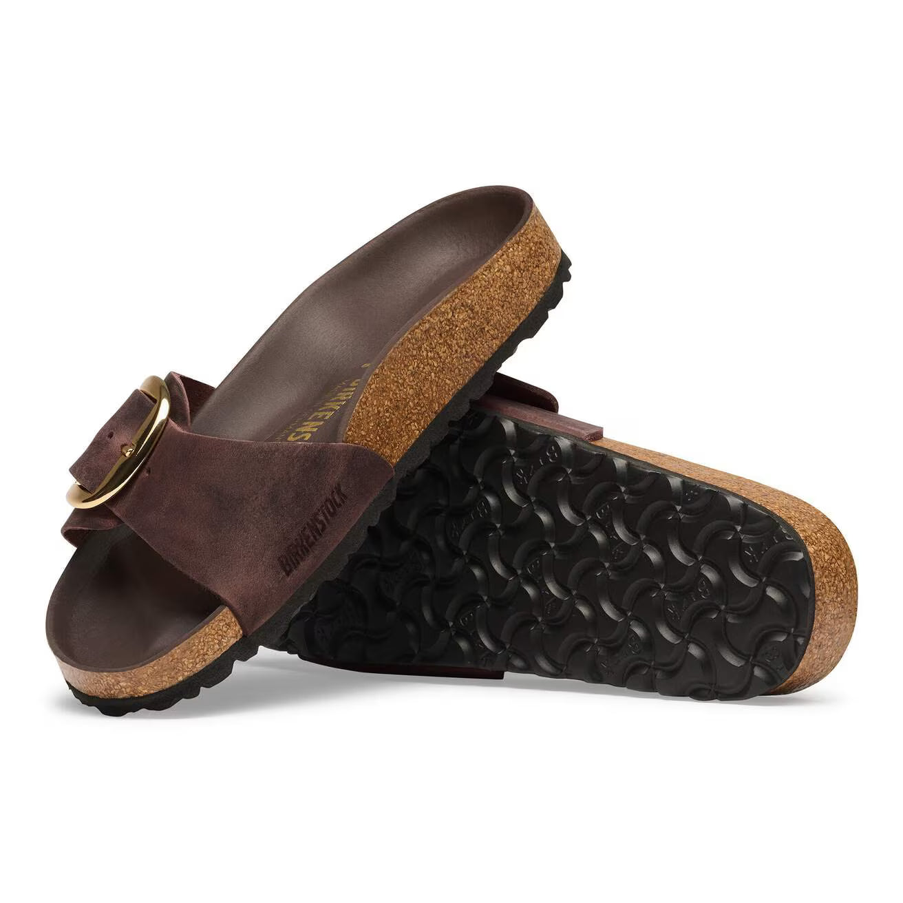 MADRID BIG BUCKLE OILED LEATHER HABANA N