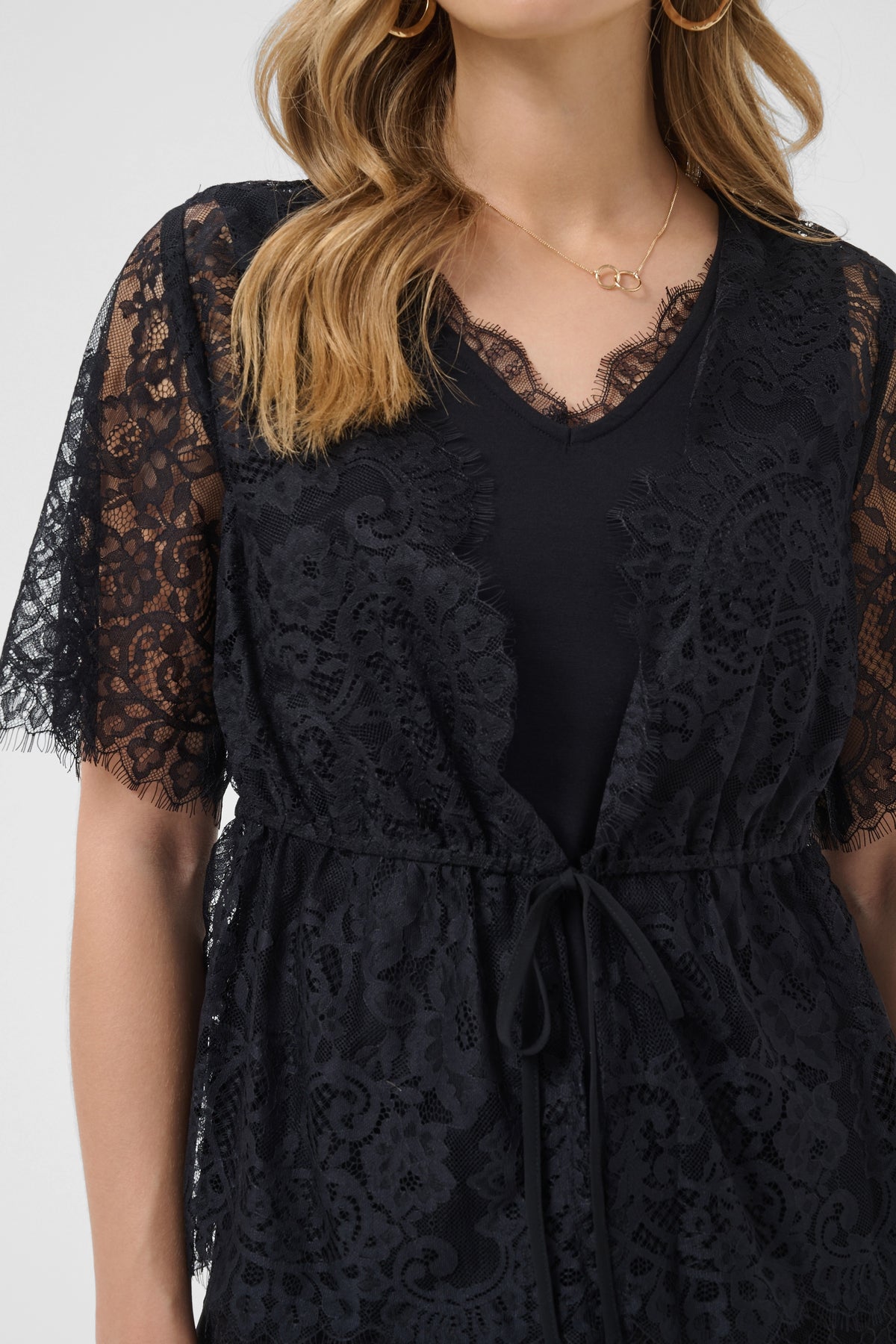 SAFFRON LACE BLOUSE