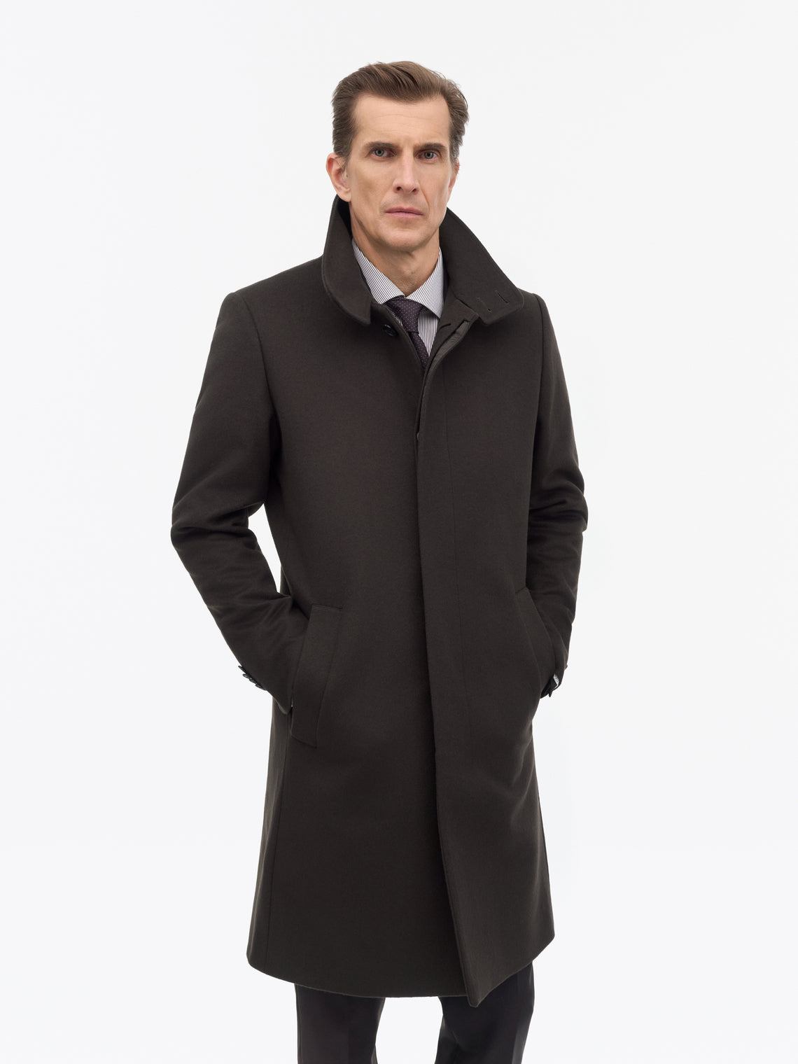 ALERIC COAT STRUCTURED WOOL