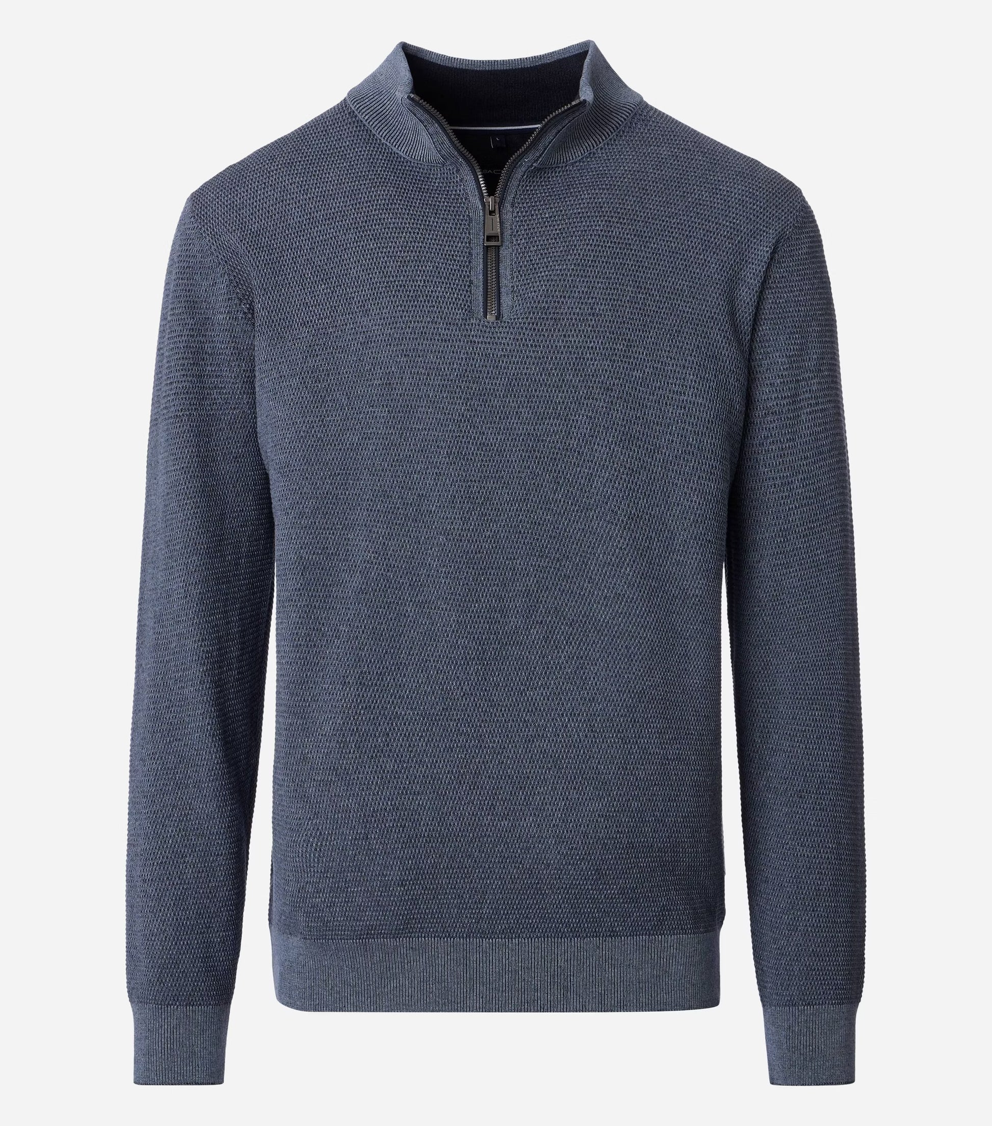 TEXTURED KNIT 1/4 ZIP - JB Evans Fashions & Footwear